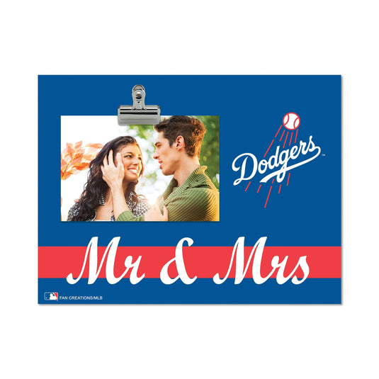 Fan Creations Brightline Mr. and Mrs. MLB Los Angeles Dodgers Clip Frame