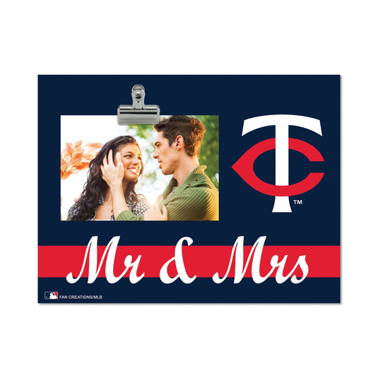 Fan Creations Brightline Mr. and Mrs. MLB Minnesota Twins Clip Frame