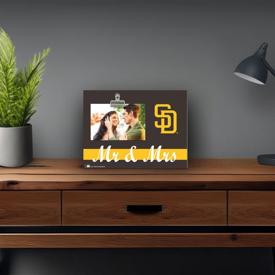 Fan Creations Brightline Mr. and Mrs. MLB San Diego Padres Clip Frame
