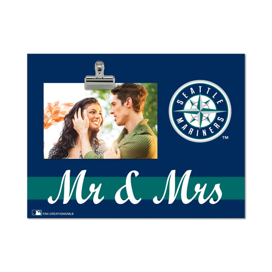 Fan Creations Brightline Mr. and Mrs. MLB Seattle Mariners Clip Frame