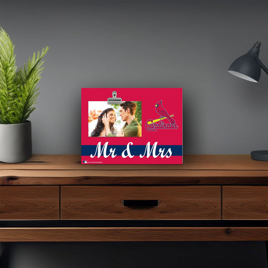 Fan Creations Brightline Mr. and Mrs. MLB St. Louis Cardinals Clip Frame