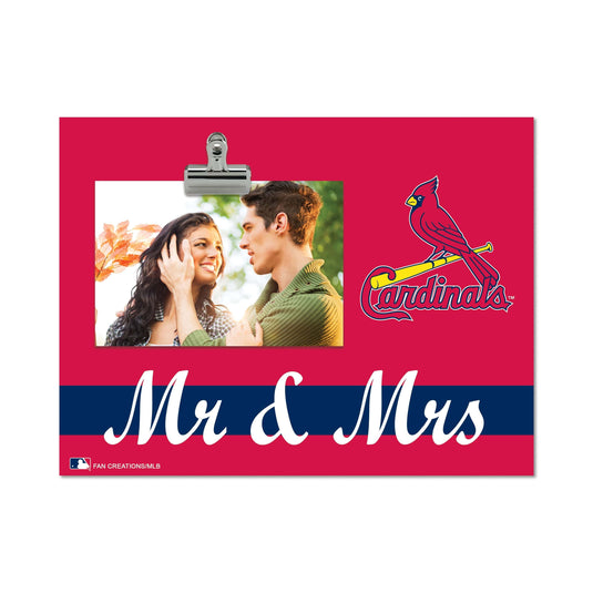 Fan Creations Brightline Mr. and Mrs. MLB St. Louis Cardinals Clip Frame