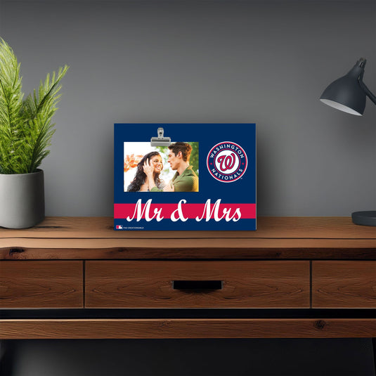 Fan Creations Brightline Mr. and Mrs. MLB Washington Nationals Clip Frame
