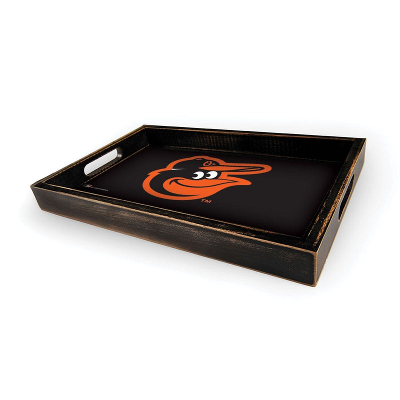 Load image into Gallery viewer, Fan Creations Brightline MLB Baltimore Orioles Logo Serving Tray
