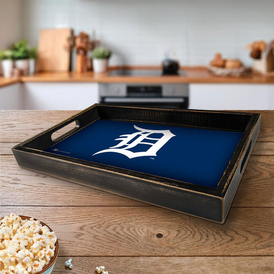 Fan Creations Brightline MLB Detroit Tigers Logo Serving Tray