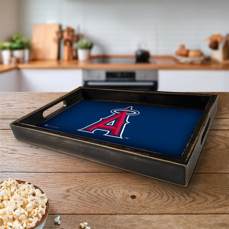 Load image into Gallery viewer, Fan Creations Brightline MLB Los Angeles Angels Logo Serving Tray

