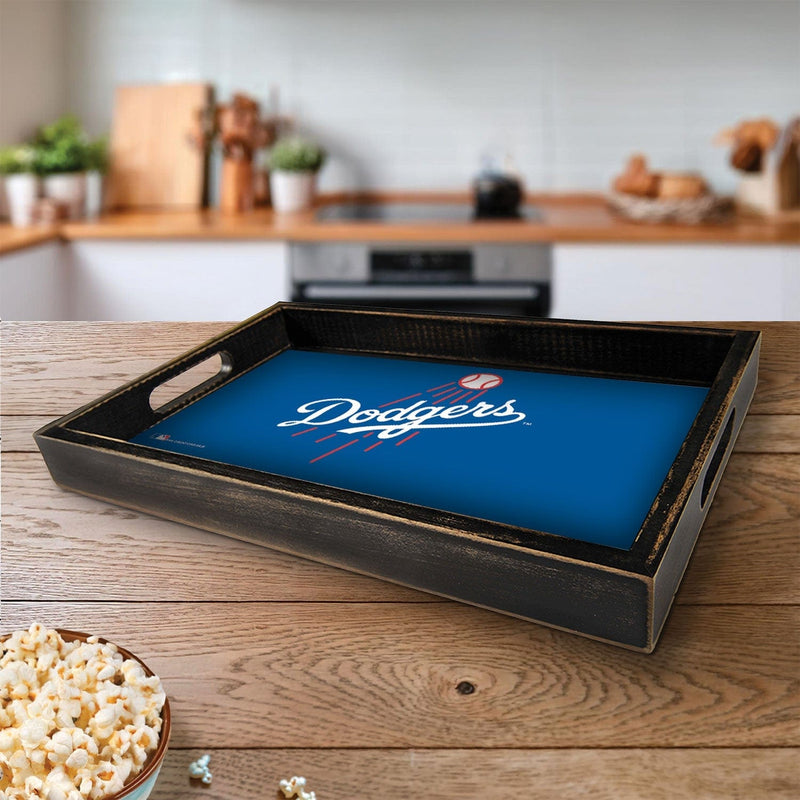 Load image into Gallery viewer, Fan Creations Brightline MLB Los Angeles Dodgers Logo Serving Tray
