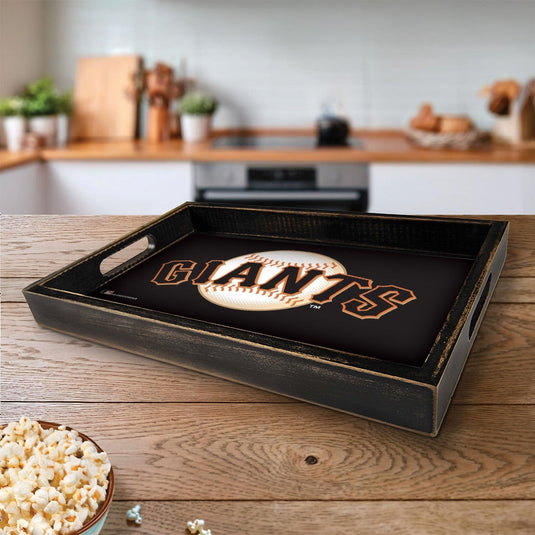 Fan Creations Brightline MLB San Francisco Giants Logo Serving Tray