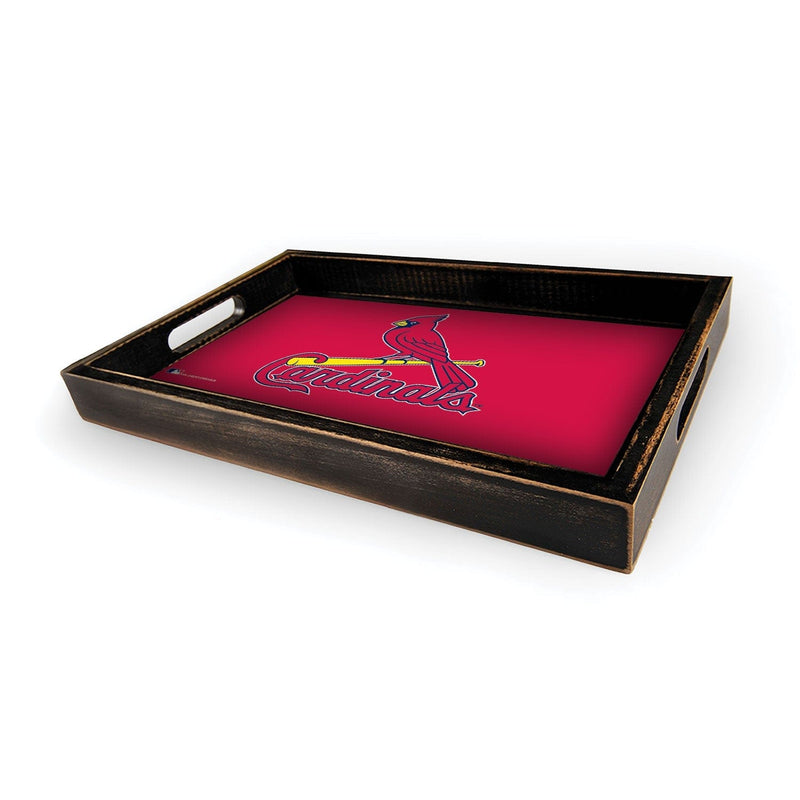 Load image into Gallery viewer, Fan Creations Brightline MLB St. Louis Cardinals Logo Serving Tray
