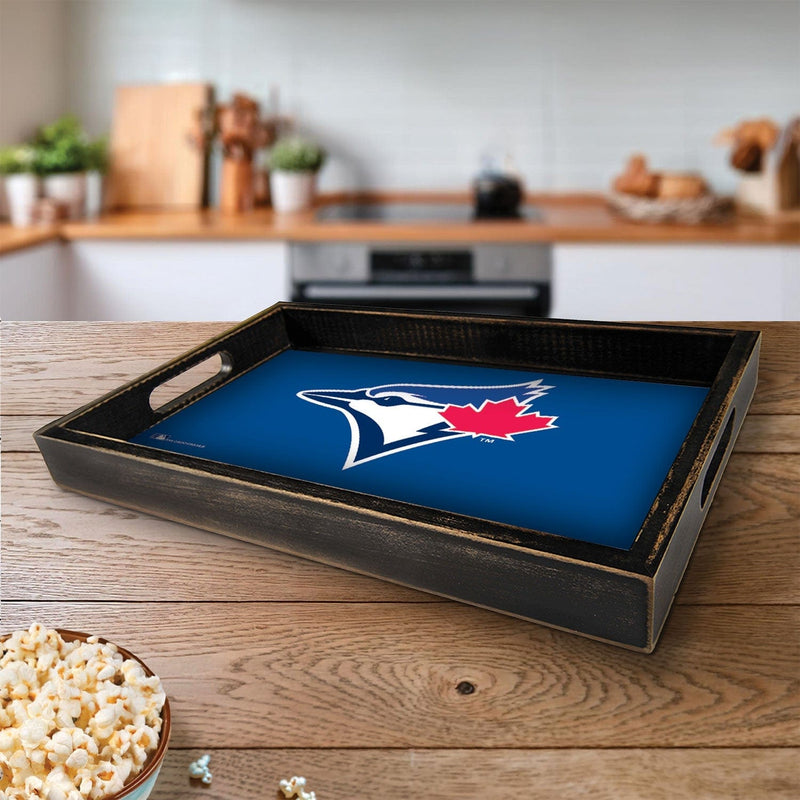Load image into Gallery viewer, Fan Creations Brightline MLB Toronto Blue Jays Logo Serving Tray
