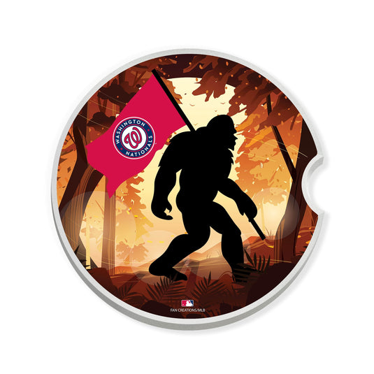 Fan Creations MLB Washington Nationals Themed Ceramic Car Coaster - 2.5