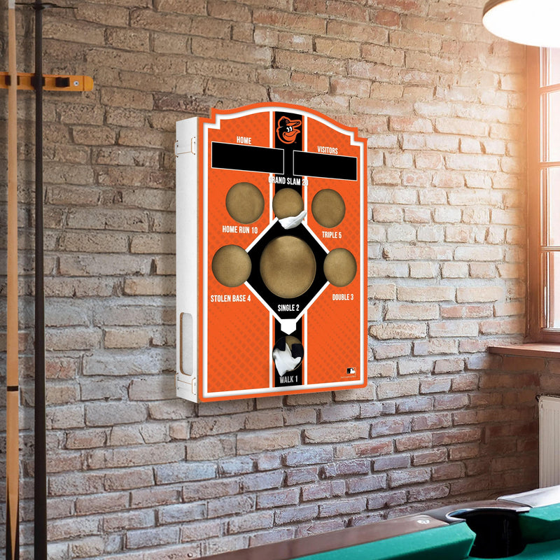 Load image into Gallery viewer, Fan Creations Brightline MLB Baltimore Orioles Wall Bean Bag Toss
