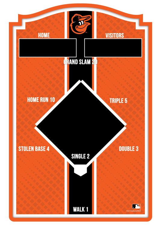 Fan Creations Brightline MLB Baltimore Orioles Wall Bean Bag Toss
