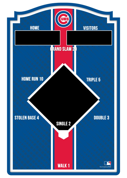 Fan Creations Brightline MLB Chicago Cubs Wall Bean Bag Toss