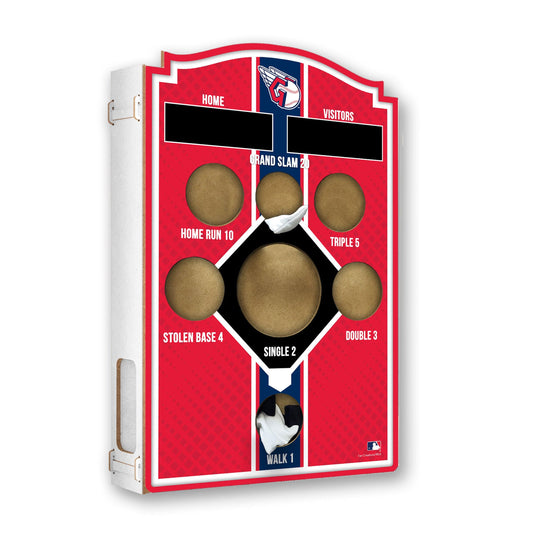 Fan Creations Brightline MLB Cleveland Guardians Wall Bean Bag Toss