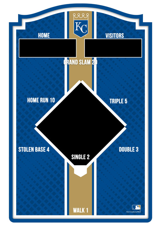 Fan Creations Brightline MLB Kansas City Royals Wall Bean Bag Toss
