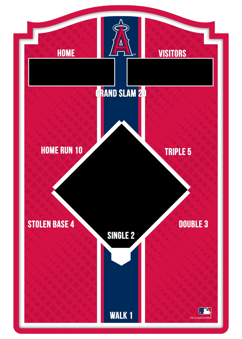 Load image into Gallery viewer, Fan Creations Brightline MLB Los Angeles Angels Wall Bean Bag Toss

