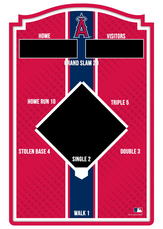Fan Creations Brightline MLB Los Angeles Angels Wall Bean Bag Toss