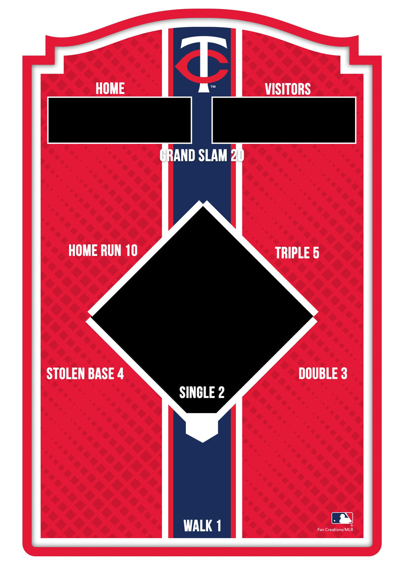 Load image into Gallery viewer, Fan Creations Brightline MLB Minnesota Twins Wall Bean Bag Toss
