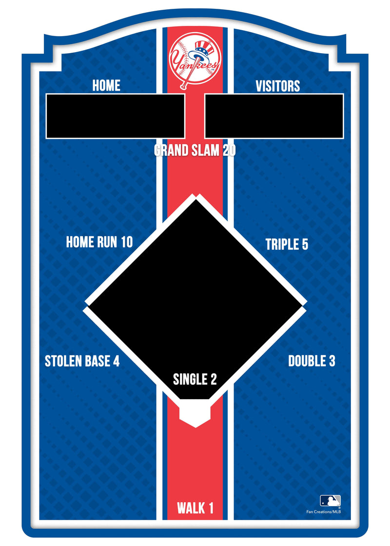 Load image into Gallery viewer, Fan Creations Brightline MLB New York Yankees Wall Bean Bag Toss
