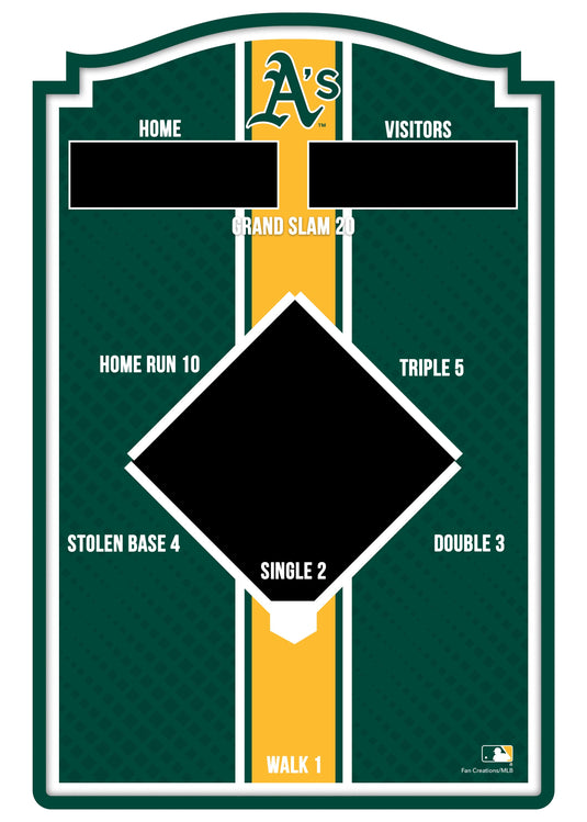 Fan Creations Brightline MLB Oakland Athletics Wall Bean Bag Toss