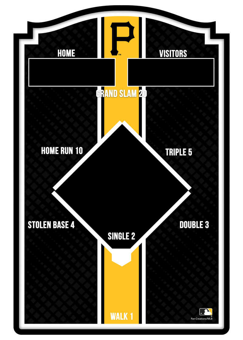 Load image into Gallery viewer, Fan Creations Brightline MLB Pittsburgh Pirates Wall Bean Bag Toss
