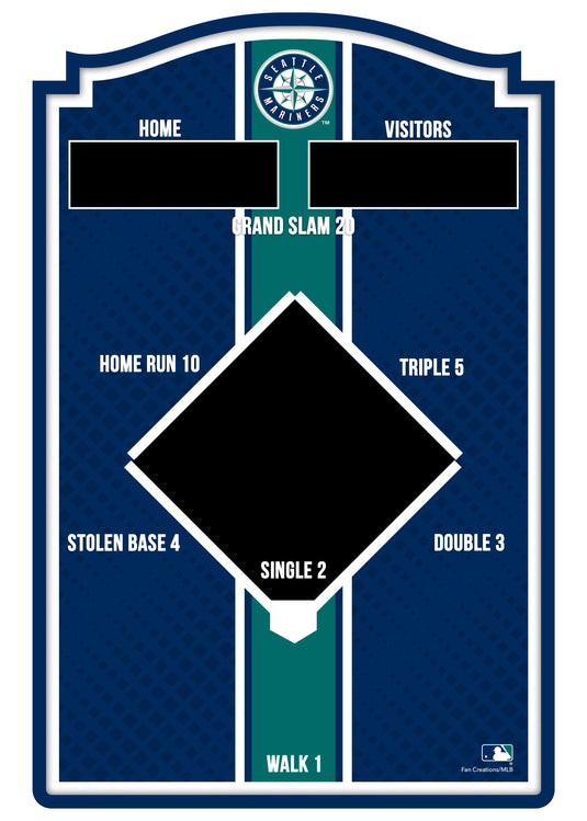 Fan Creations Brightline MLB Seattle Mariners Wall Bean Bag Toss