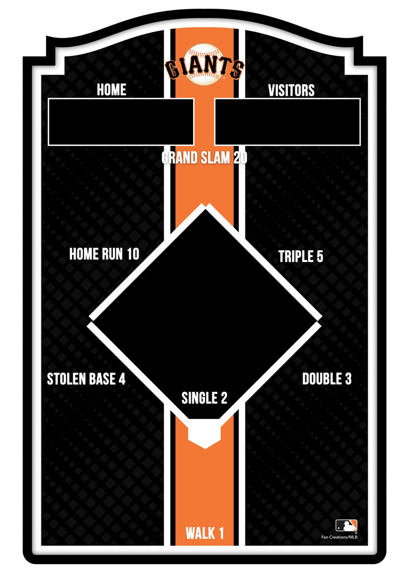 Load image into Gallery viewer, Fan Creations Brightline MLB San Francisco Giants Wall Bean Bag Toss
