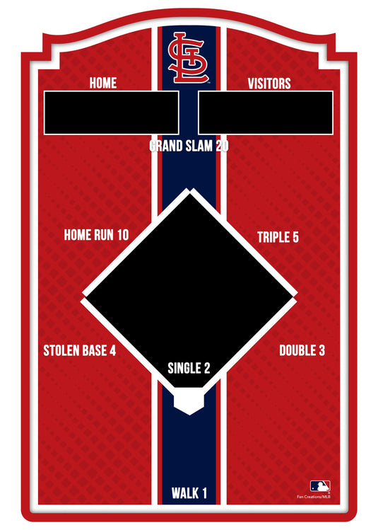 Fan Creations Brightline MLB St. Louis Cardinals Wall Bean Bag Toss