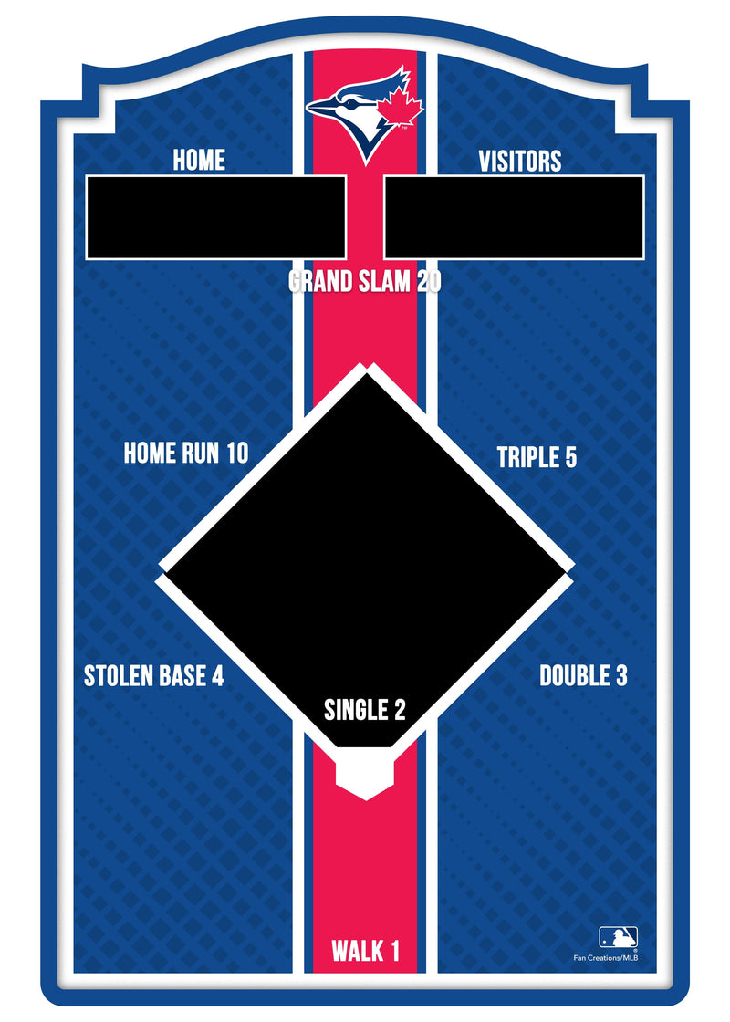 Load image into Gallery viewer, Fan Creations Brightline MLB Toronto Blue Jays Wall Bean Bag Toss
