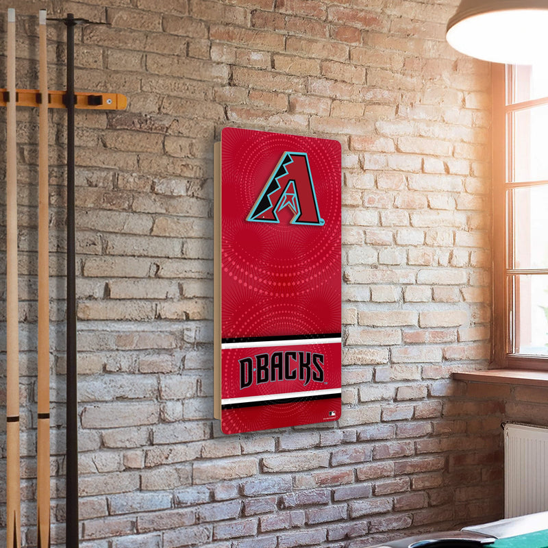 Load image into Gallery viewer, Fan Creations MLB Wall Art thats also Corn Hole - Arizona Diamondbacks
