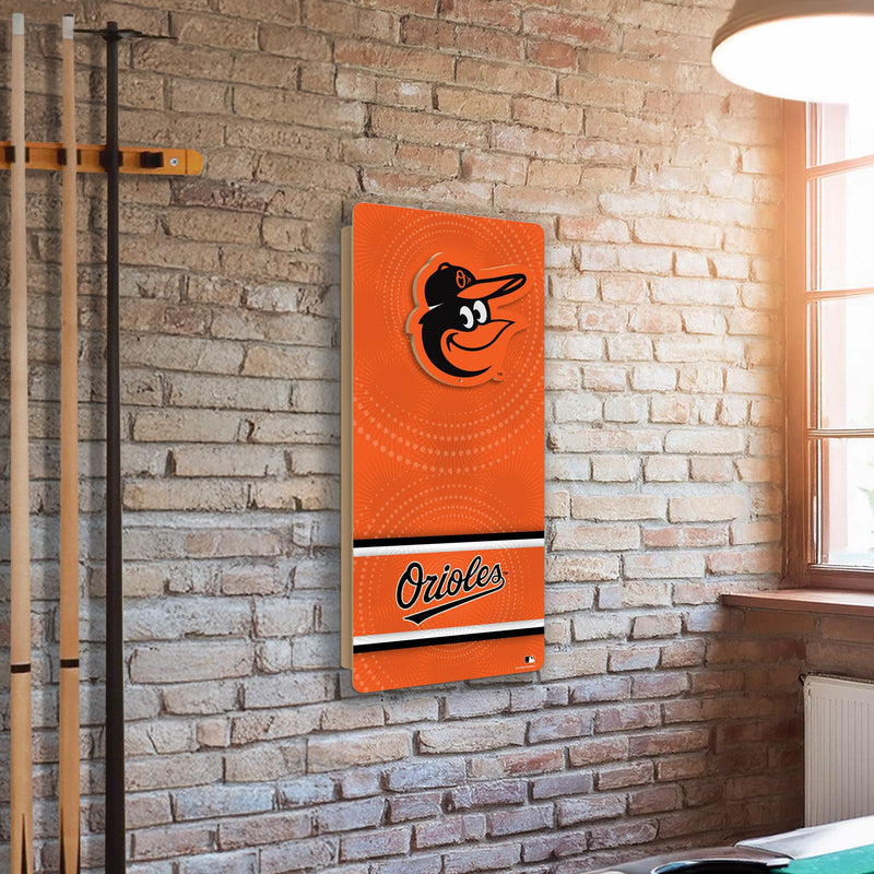 Load image into Gallery viewer, Fan Creations MLB Wall Art thats also Corn Hole - Baltimore Orioles

