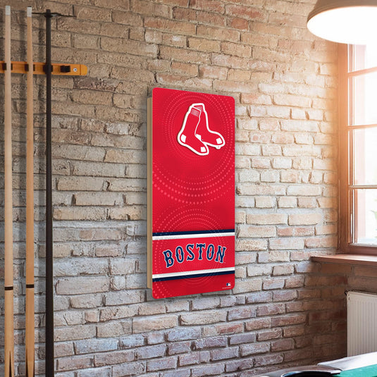 Fan Creations MLB Wall Art thats also Corn Hole - Boston Red Sox