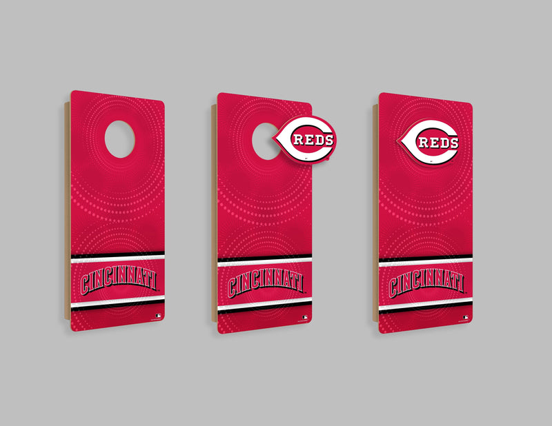 Load image into Gallery viewer, Fan Creations MLB Wall Art thats also Corn Hole - Cincinnati Reds
