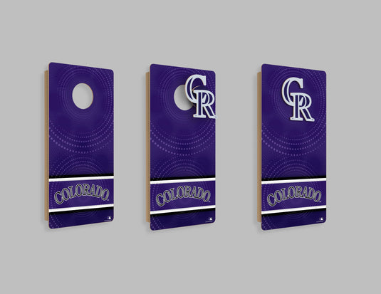 Fan Creations MLB Wall Art thats also Corn Hole - Colorado Rockies