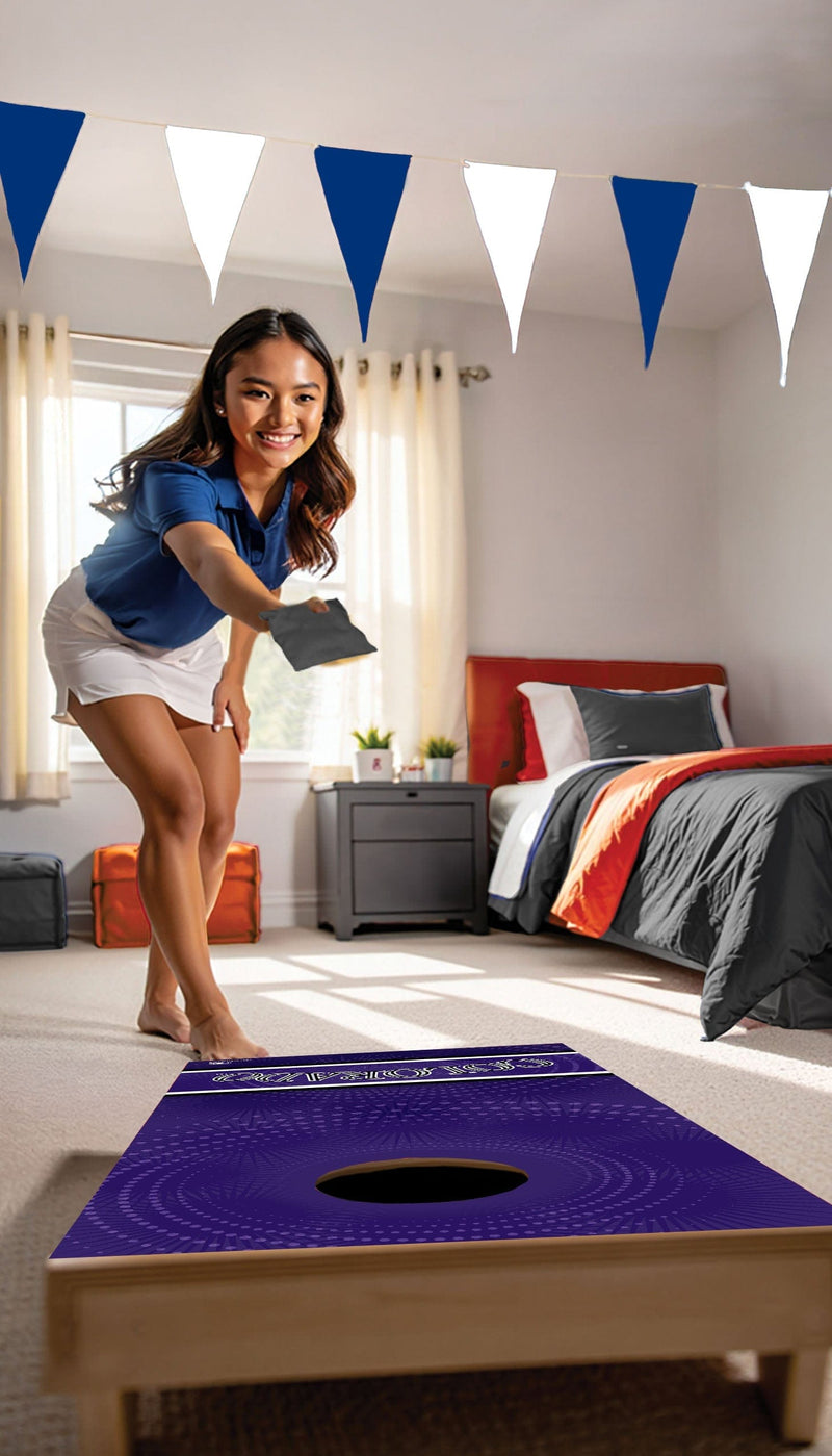 Load image into Gallery viewer, Fan Creations MLB Wall Art thats also Corn Hole - Colorado Rockies
