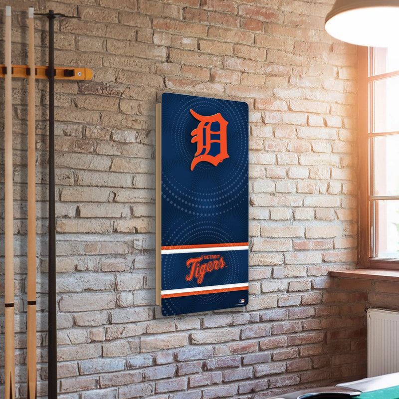 Load image into Gallery viewer, Fan Creations MLB Wall Art thats also Corn Hole - Detroit Tigers
