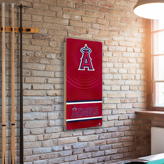 Fan Creations MLB Wall Art thats also Corn Hole - Los Angeles Angels