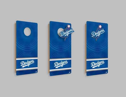 Fan Creations MLB Wall Art thats also Corn Hole - Los Angeles Dodgers