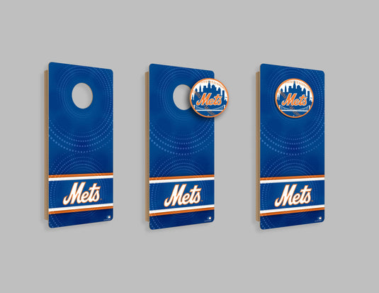 Fan Creations MLB Wall Art thats also Corn Hole - New York Mets