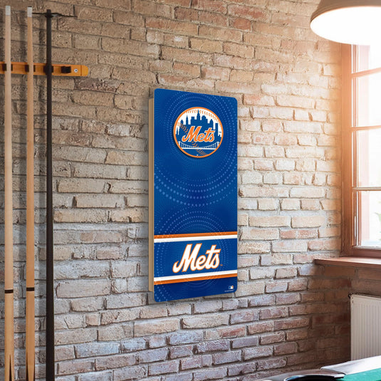 Fan Creations MLB Wall Art thats also Corn Hole - New York Mets