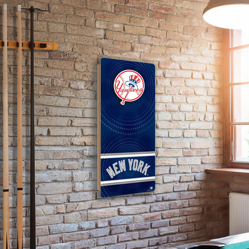 Load image into Gallery viewer, Fan Creations MLB Wall Art thats also Corn Hole - New York Yankees
