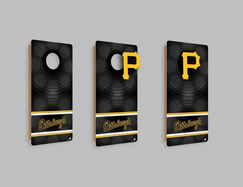 Load image into Gallery viewer, Fan Creations MLB Wall Art thats also Corn Hole - Pittsburgh Pirates
