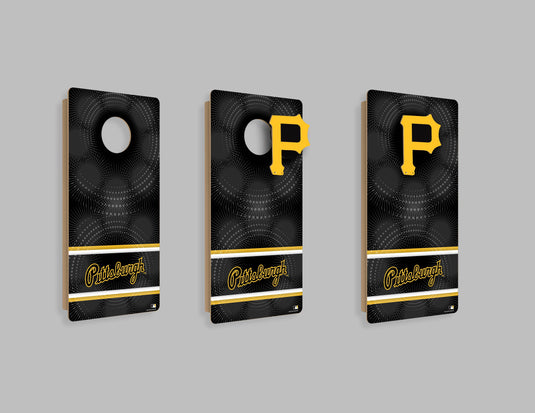 Fan Creations MLB Wall Art thats also Corn Hole - Pittsburgh Pirates