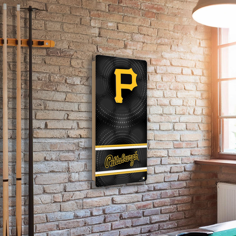 Load image into Gallery viewer, Fan Creations MLB Wall Art thats also Corn Hole - Pittsburgh Pirates
