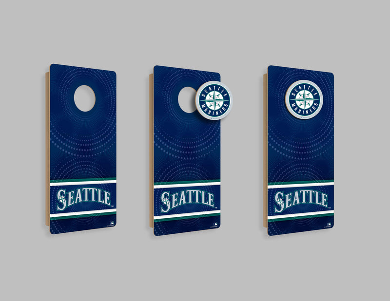 Load image into Gallery viewer, Fan Creations MLB Wall Art thats also Corn Hole - Seattle Mariners

