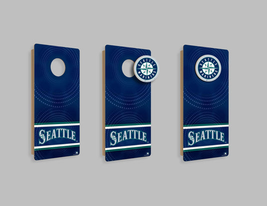 Fan Creations MLB Wall Art thats also Corn Hole - Seattle Mariners