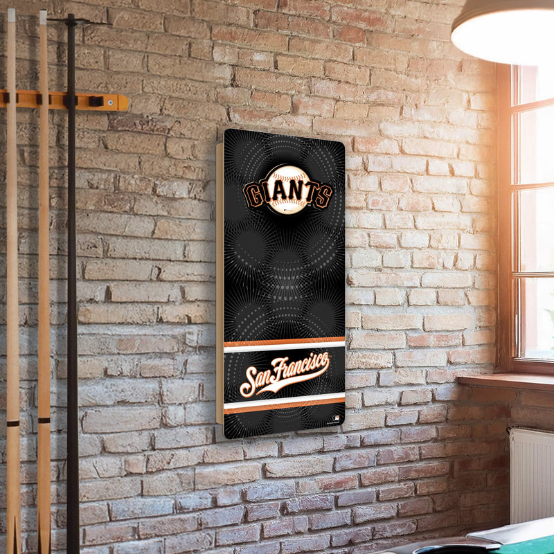 Load image into Gallery viewer, Fan Creations MLB Wall Art thats also Corn Hole - San Francisco Giants
