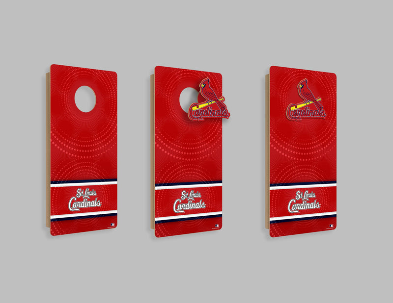 Load image into Gallery viewer, Fan Creations MLB Wall Art thats also Corn Hole - St. Louis Cardinals
