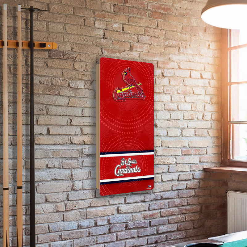 Load image into Gallery viewer, Fan Creations MLB Wall Art thats also Corn Hole - St. Louis Cardinals
